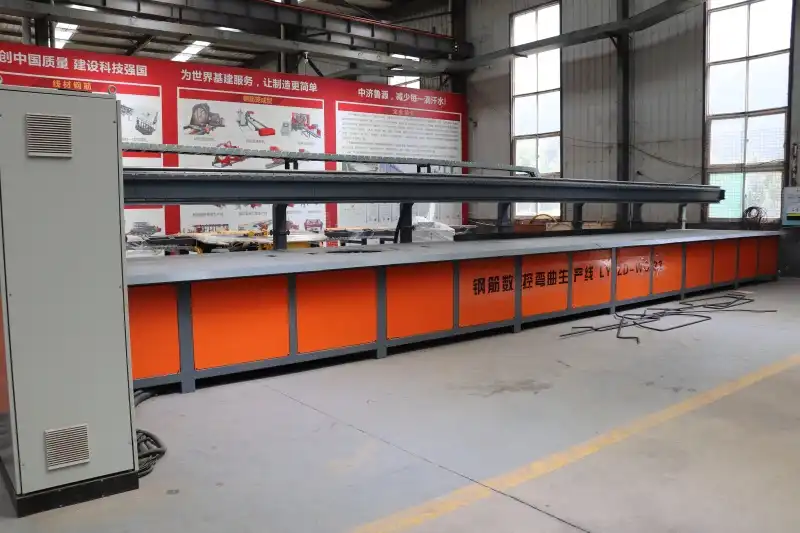 automatic rebar cutting and bending machine automatic rebar cutting and bending machine