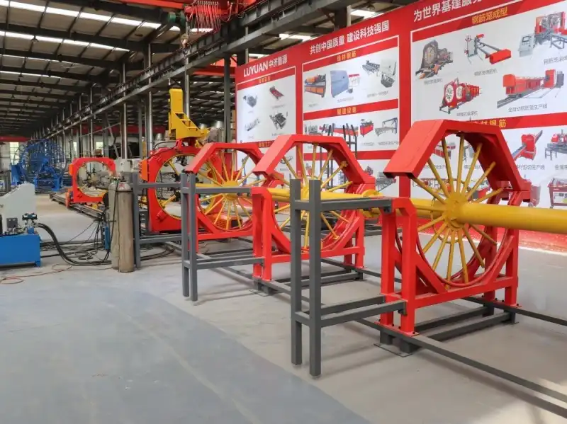 pile cage machine
