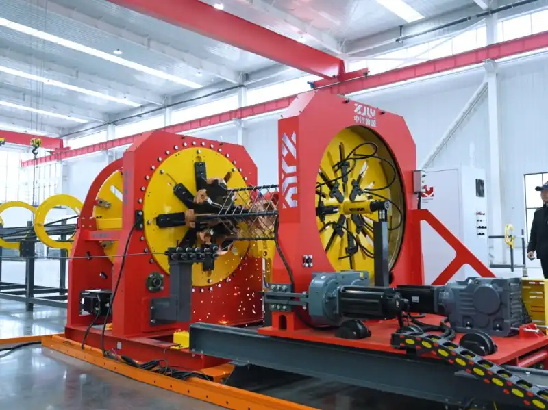 pile caage machine
