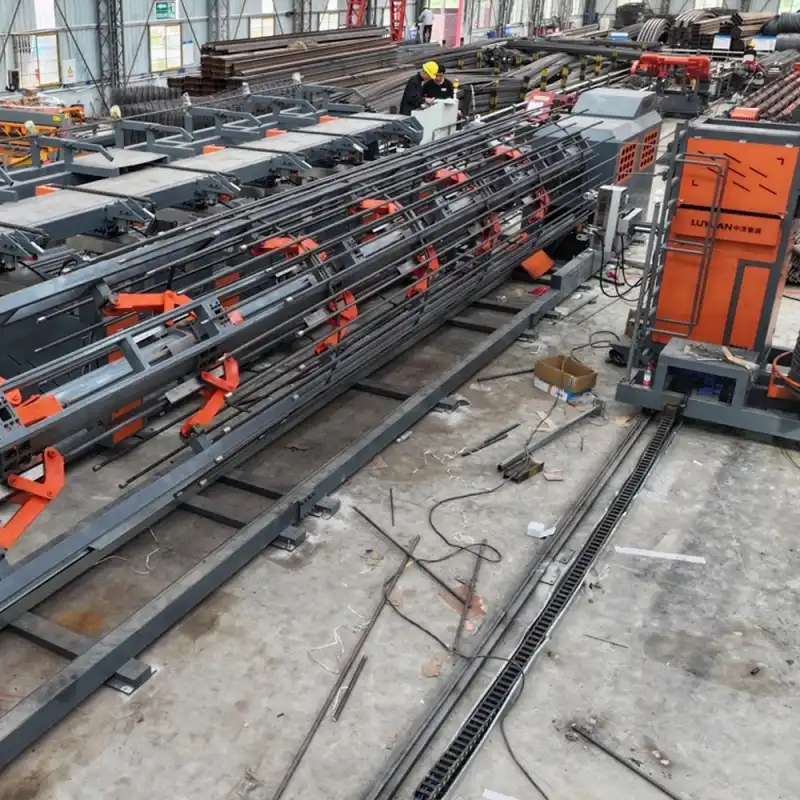 Automatic Rebar Cage Welding Workstations Automatic Rebar Cage Welding Workstations