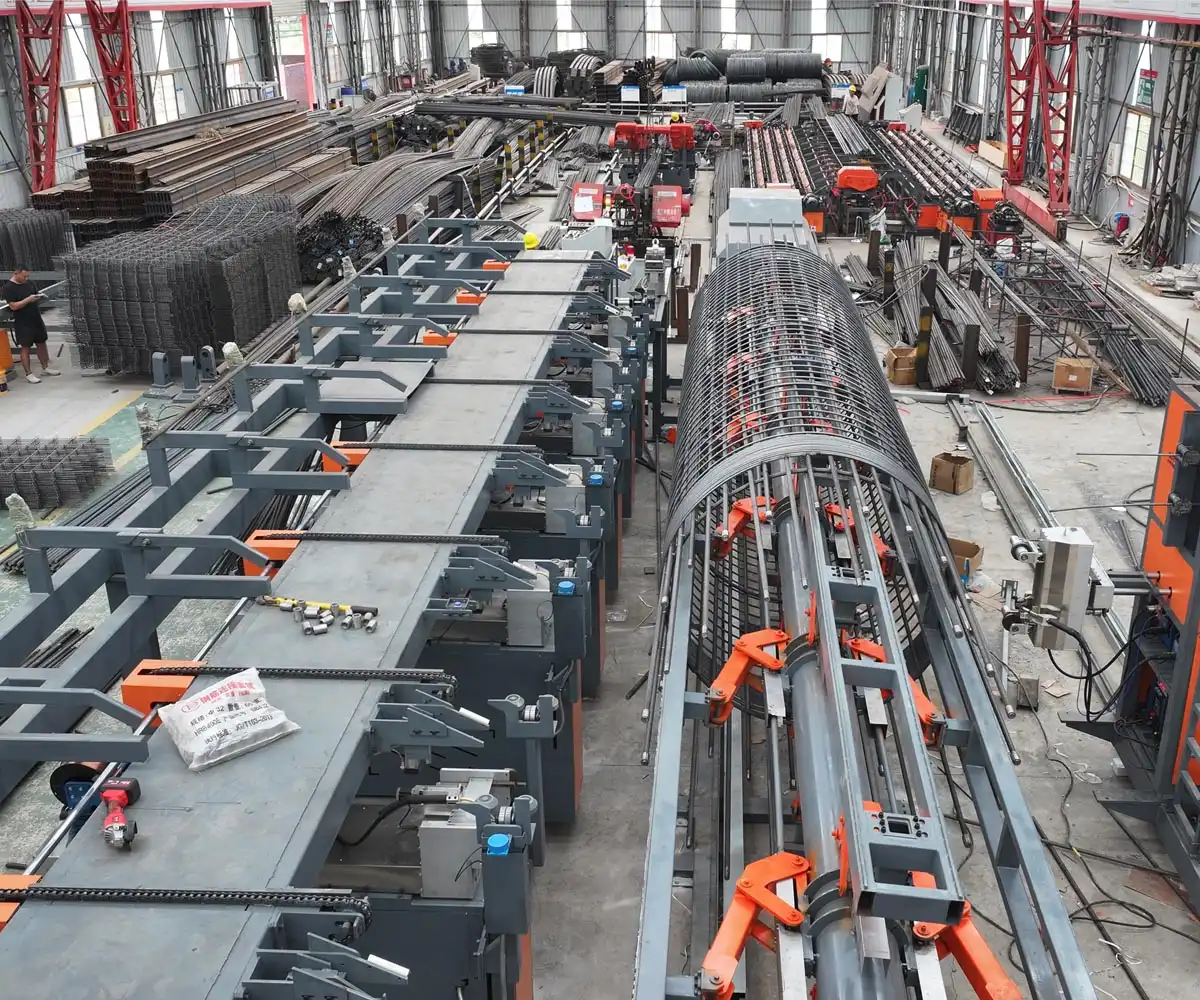 Automatic Rebar Cage Welding Workstation Automatic Rebar Cage Welding Workstation