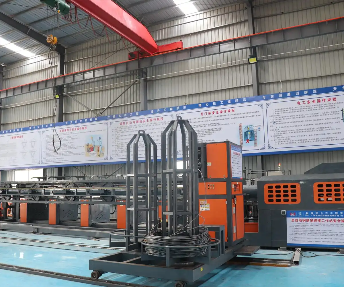 rebar cage welding station rebar cage welding station