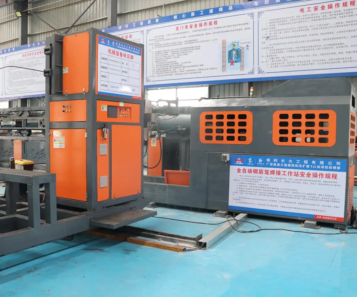 Rebar Cage Welding Workstation Rebar Cage Welding Workstation