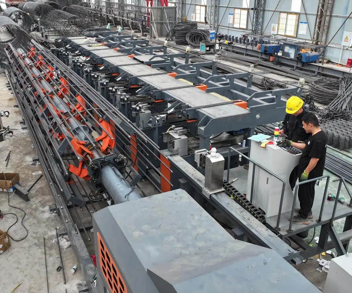 Rebar Cage Welding Workstation Rebar Cage Welding Workstation