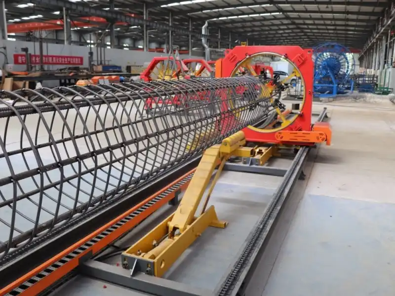 Automatic Pile Wire Cage Welding Machine Automatic Pile Wire Cage Welding Machine