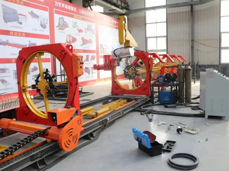 Automatic Pile Wire Cage Welding Machine