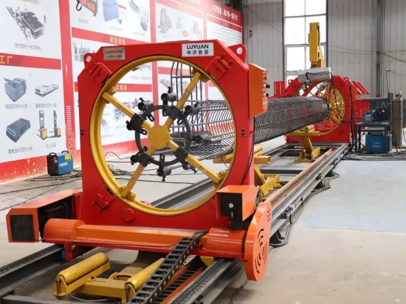 Automatic Pile Wire Cage Welding Machine Automatic Pile Wire Cage Welding Machine