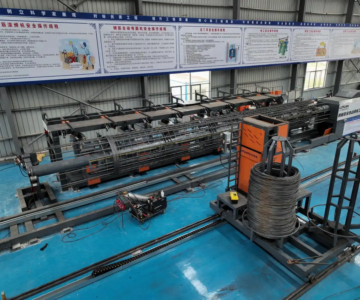 Automatic Rebar Cage Welding Workstation Automatic Rebar Cage Welding Workstation