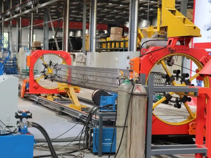 pile cage machine