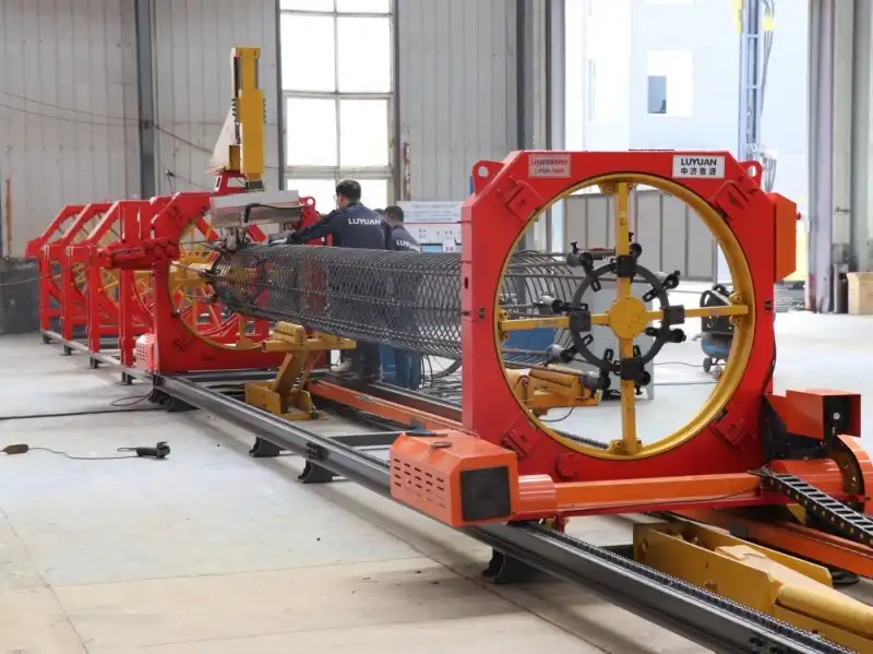 wire cage welding machine