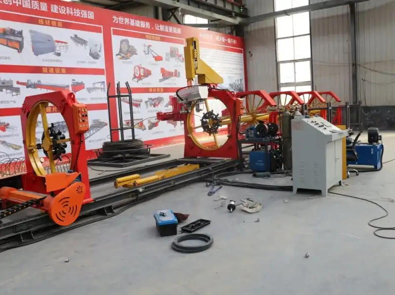 Automatic Pile Wire Cage Welding Machine Automatic Pile Wire Cage Welding Machine