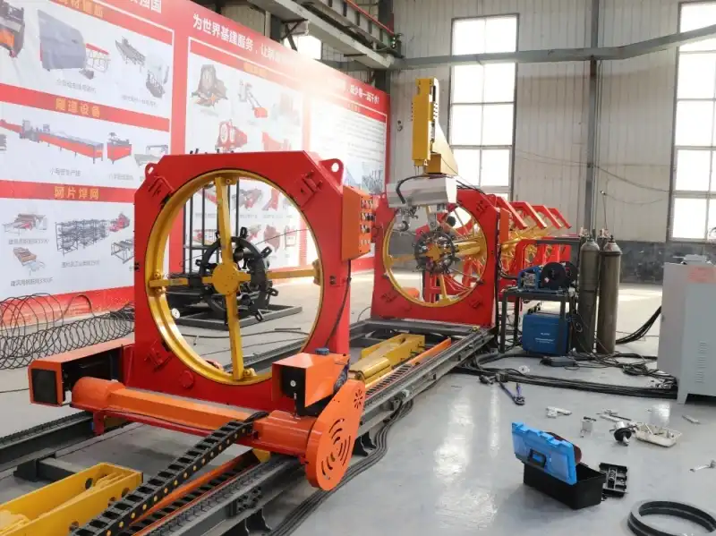 Automatic Pile Wire Cage Welding Machine