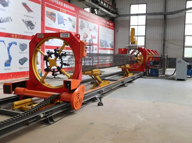 pile wire cage welding machine