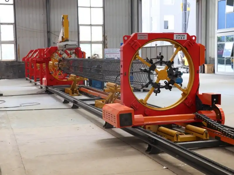 pile wire cage welding machine