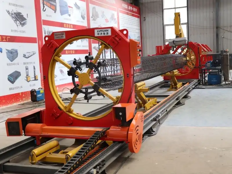 pile wire cage welding machine
