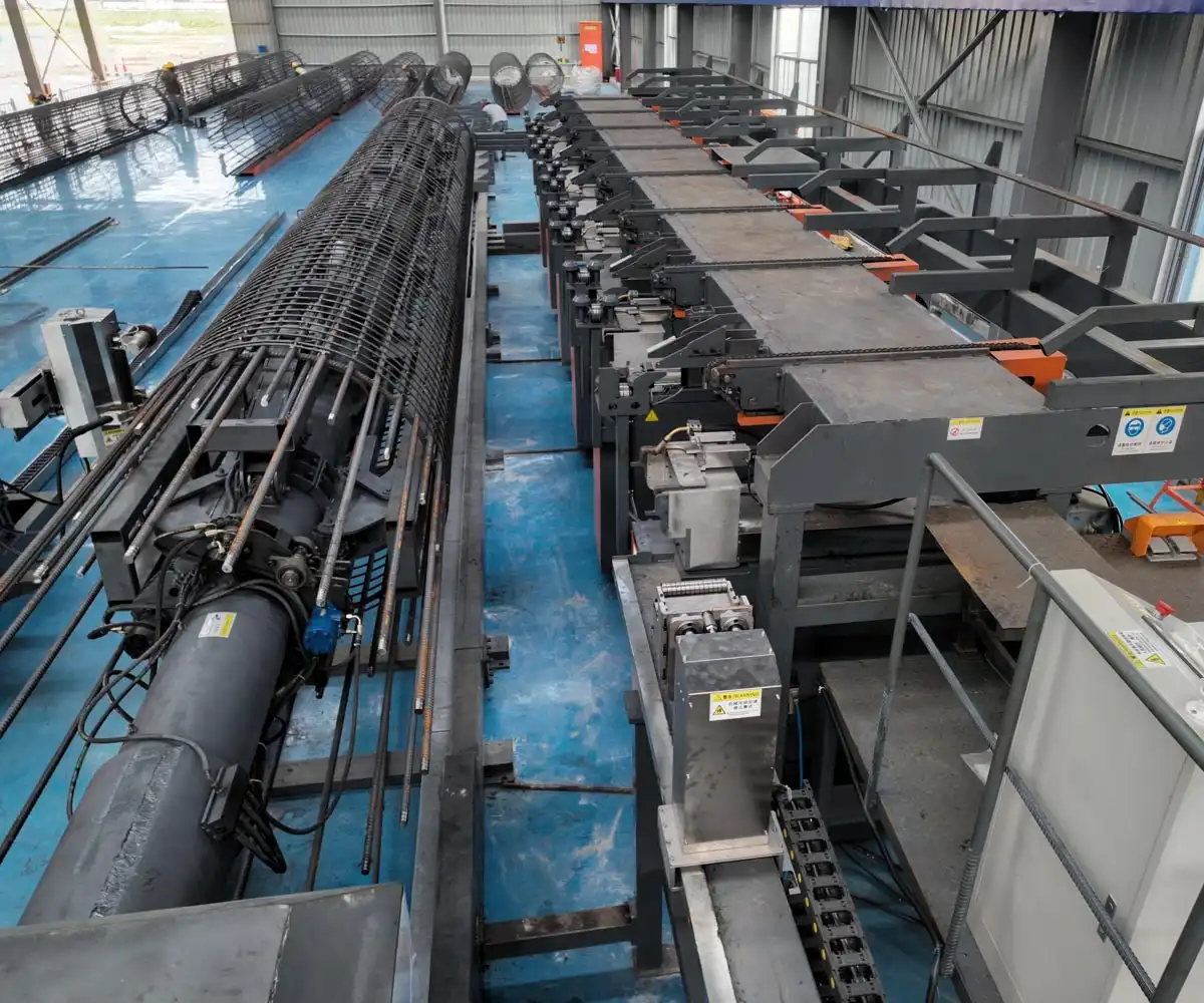 Rebar Cage Welding Workstation Rebar Cage Welding Workstation