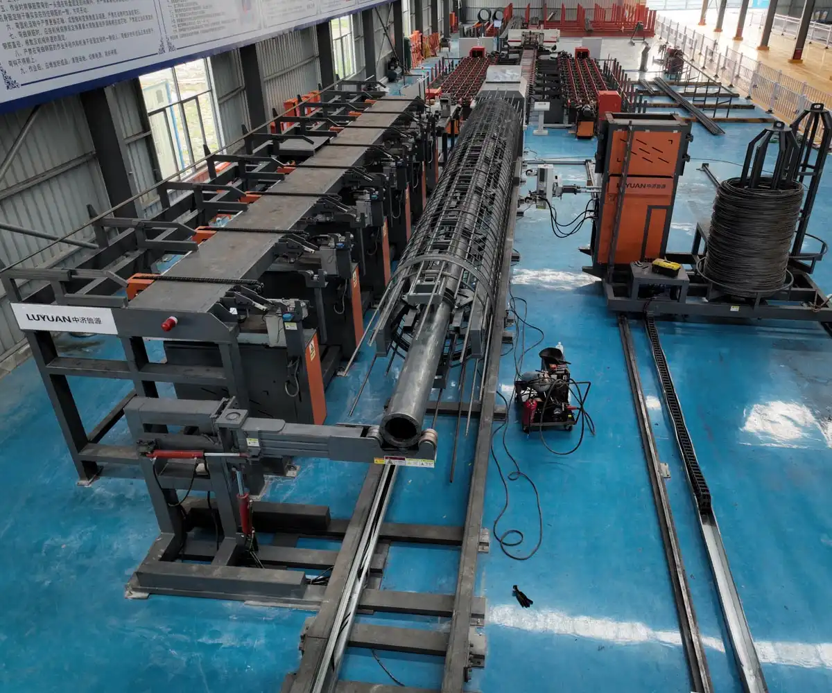 Rebar Cage Welding Workstation Rebar Cage Welding Workstation