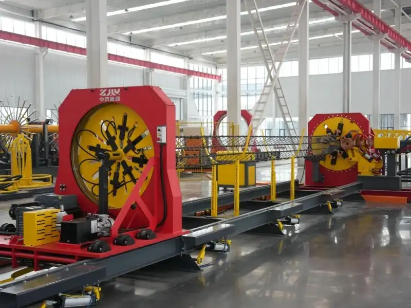 How Does a Rebar Cage Making Machine Support Large Construction Projects?