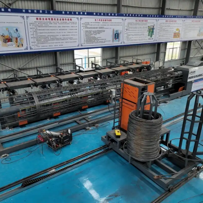 How Can a Automatic Rebar Cage Welding Workstation Improve Work Efficiency
