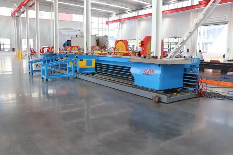 CNC Horizontal rebar Bending Center LYWQ-50 LYWQ-50 Supports High-Precision Steel Fabrication in Industrial Facilities