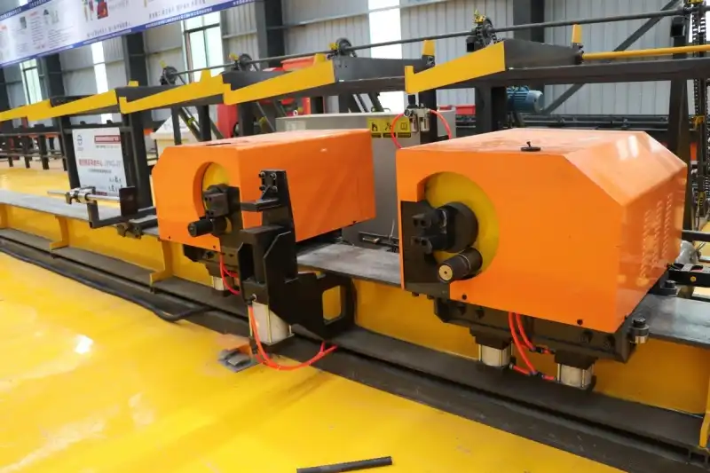 LYZD-WQ32 Full Automatic reBar Bending Center Streamlines Rebar Processing for High-Rise Building Projects