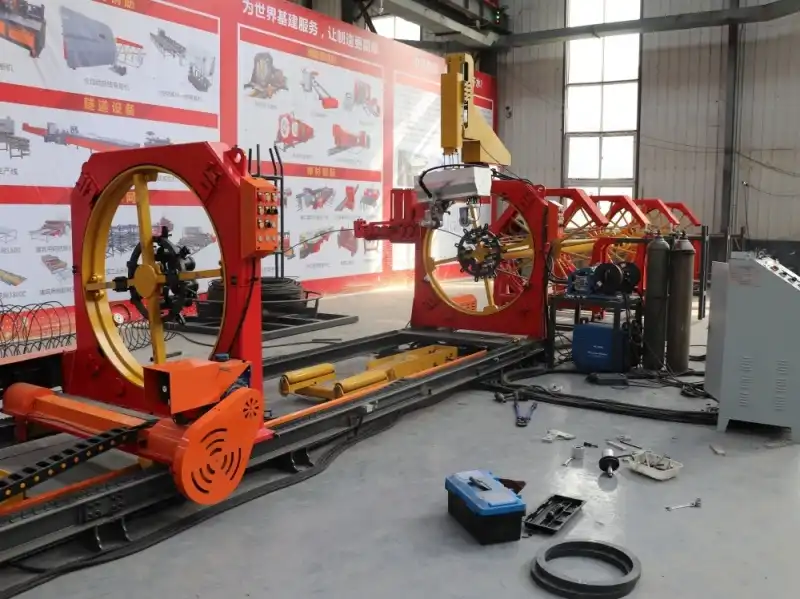 How does a wire cage welding machine Handle Different Wire Diameters for Diverse Applications?