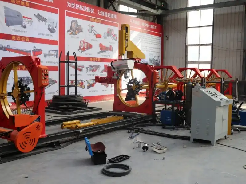 Pile Cage Machine Ensures Accurate Rebar Cage Manufacturing