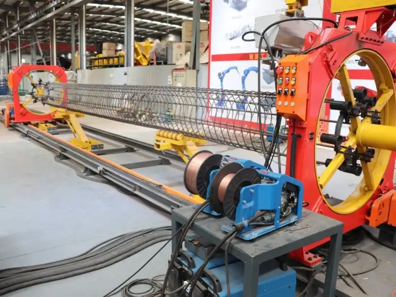 Automatic Pile Wire Cage Welding Machine for Deep Foundation Projects