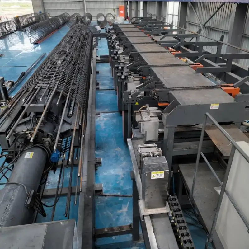 How Does a Steel Cage Welding Machine Improve Pile Foundation Production?