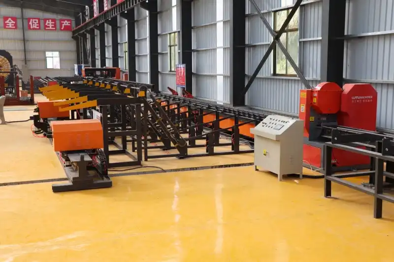 LYZD-WQ32 Bar Bending Center Reduces Manual Operations in Large-Scale Steel Processing Facilities