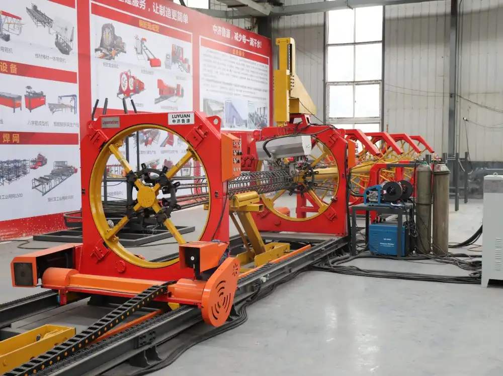 Is Pile cage welding machine LYGH-1250D suitable for large-scale projects?