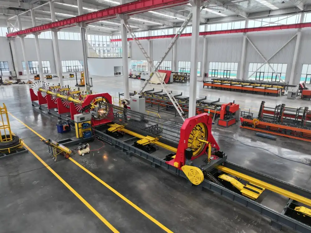 How the Automatic Cage Welding Machine Works