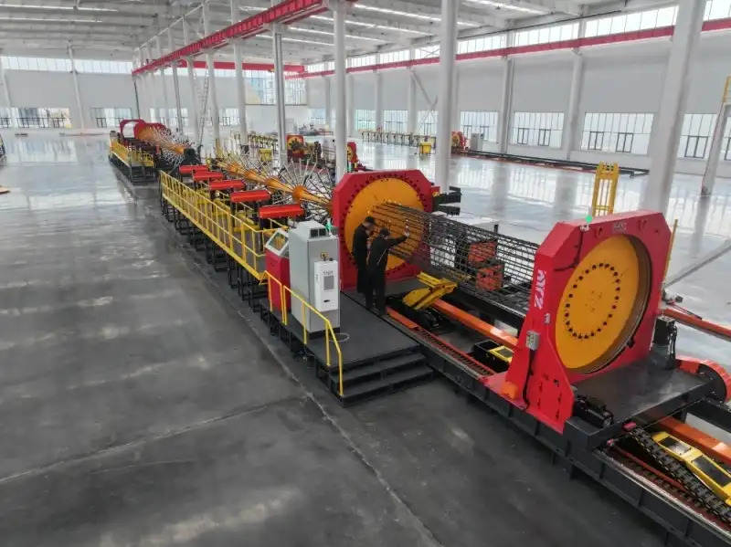 Can a rebar cage welding machine be used for large?