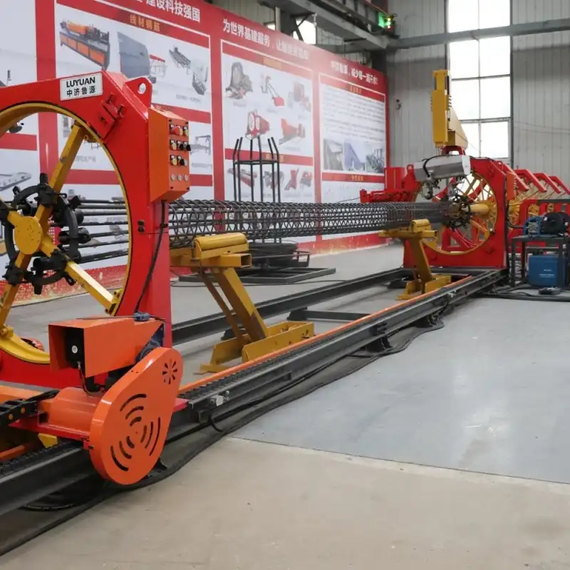 Pile cage welding machine LYGH-1250D for efficient cage production