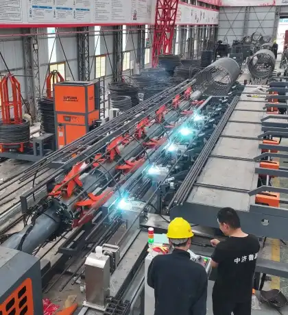 Hanguangmian Expressway Expansion Project Doubles Reinforcing Cage Production with Intelligent Steel Processing Equipment