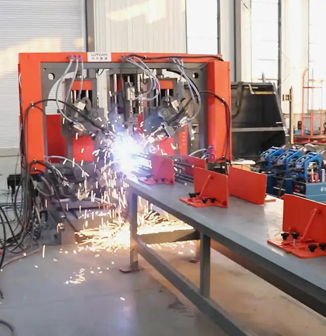 fully automatic rebar cage welding workstation