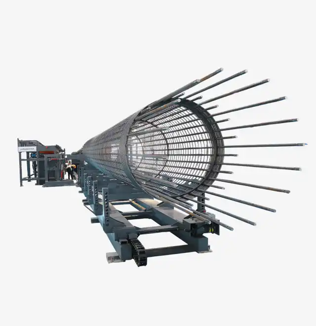 rebar cage welding workstation