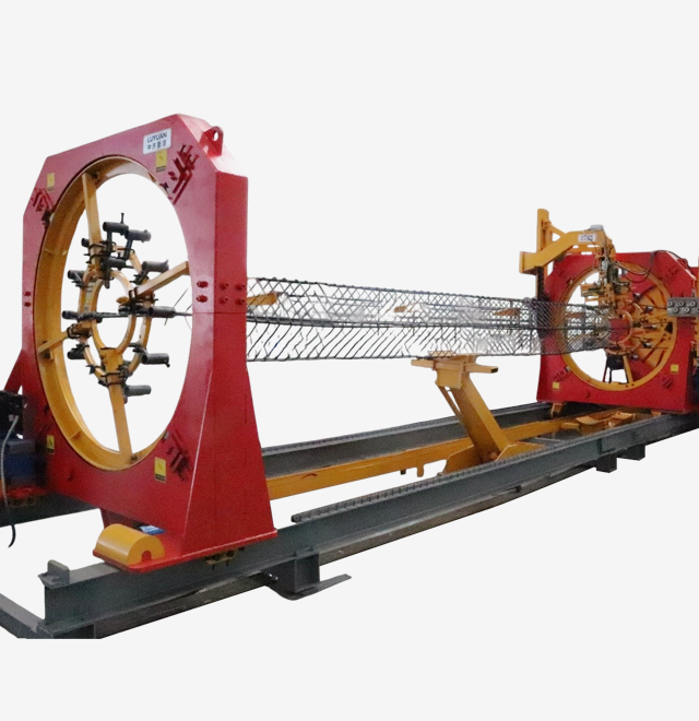 automatic pile wire cage welding machine