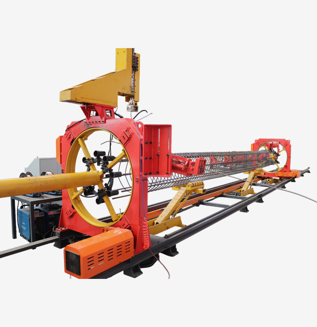 pile cage machine
