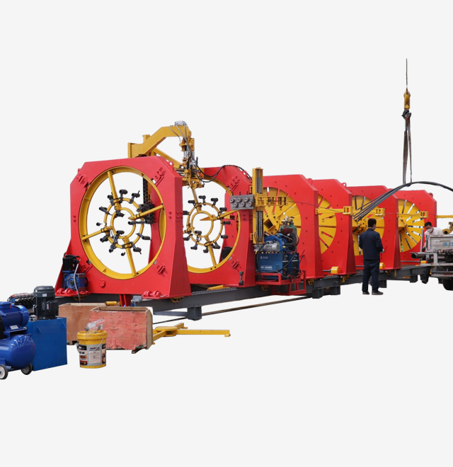 Telescopic pile cage welding machine LYGH-1600T